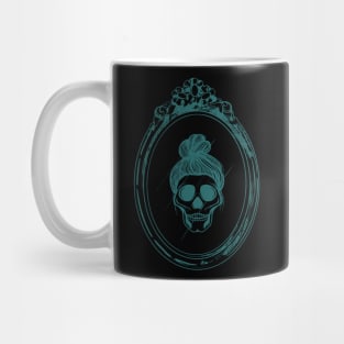 reflection skull Mug